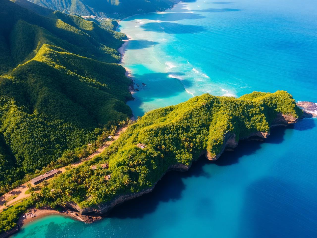 Coastline of Samoa
